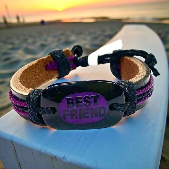 Jewelry - Leather Best Friend Bracelet
